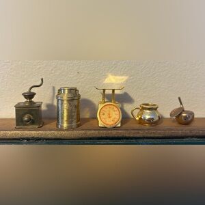 Vintage Brass Miniature Collectables